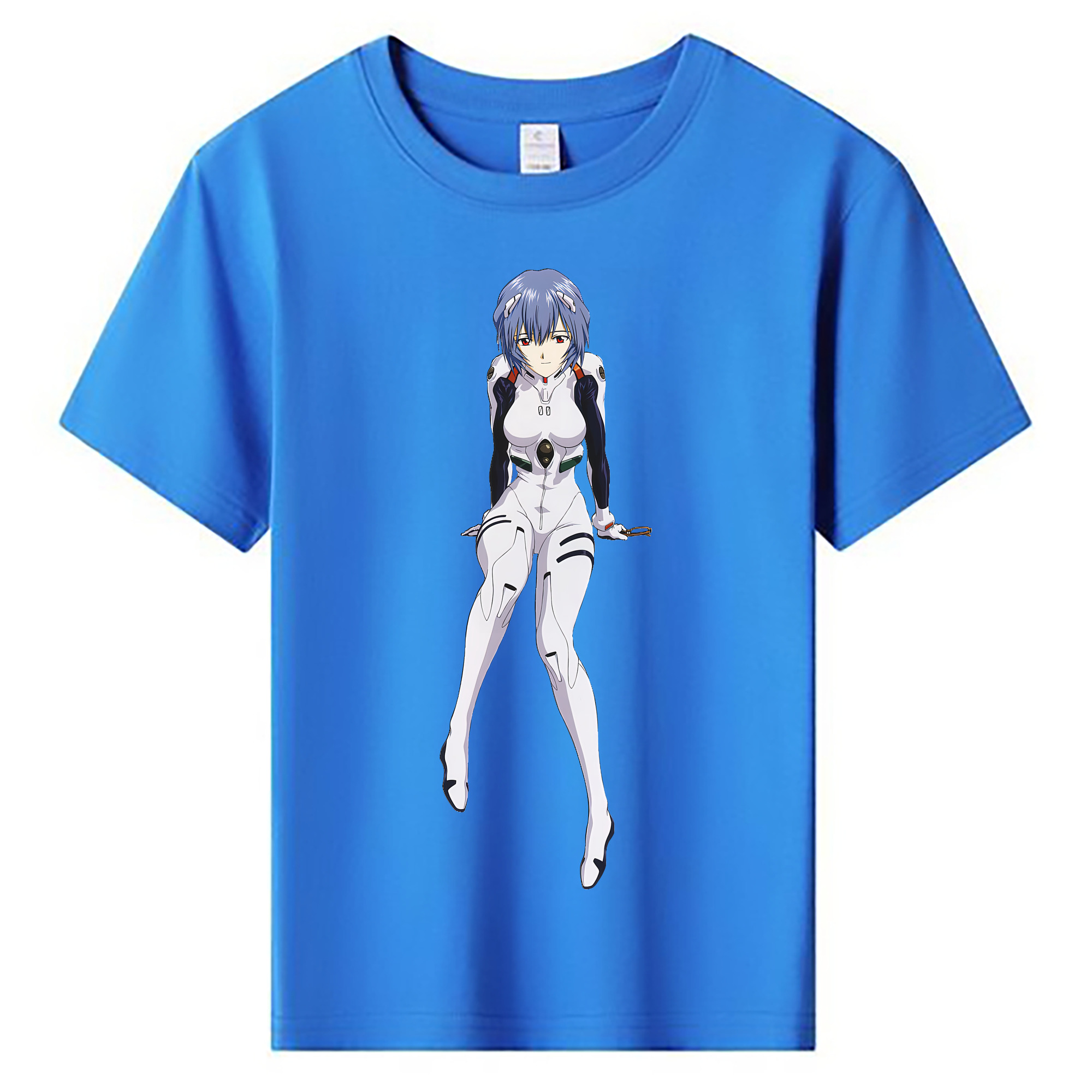 （画像用） EVA 新世紀エヴァンゲリオン 綿100％キッズTシャツ（フロントプリント）